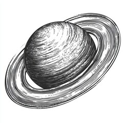 A ringed planet serves as a modern design element with a halftone grunge aesthetic