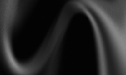 monochrome color gradation (black, white, and gray) that resembles fluid or wave movement, accompanied by a sandy texture or 