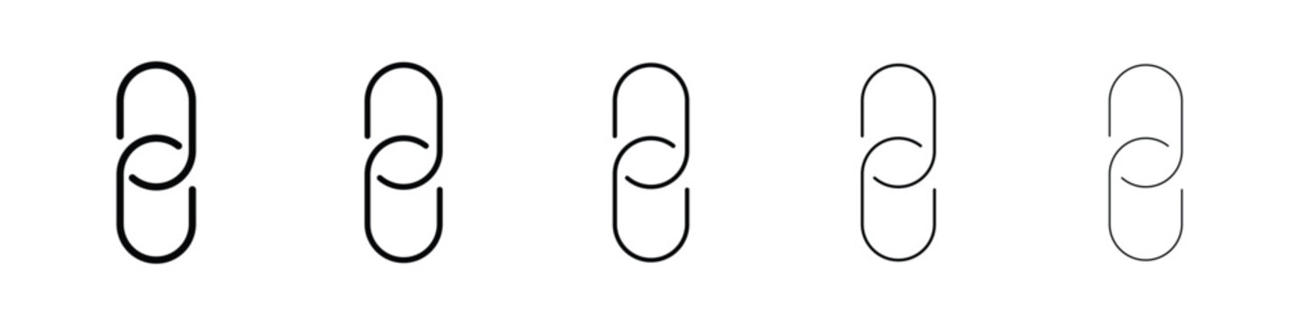 Link icon for mobile concept and web design.