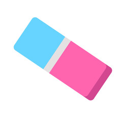 Pink Blue Eraser