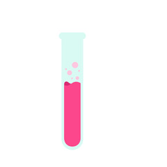 Pink Liquid in Test Tube