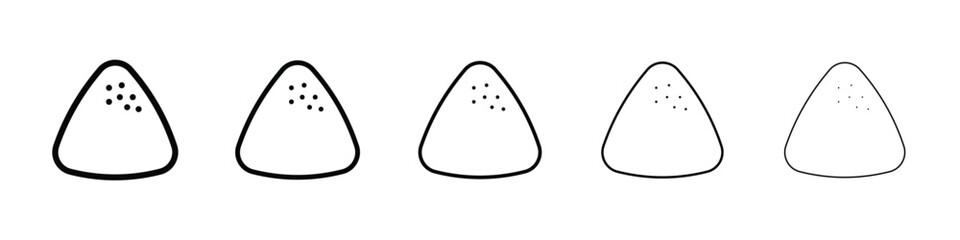 Mound icon for mobile concept and web design.