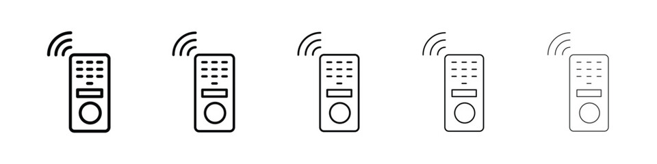 Remote icon for mobile concept and web design.