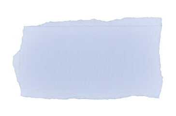 White ripped paper torn edges strips on transparent background png file