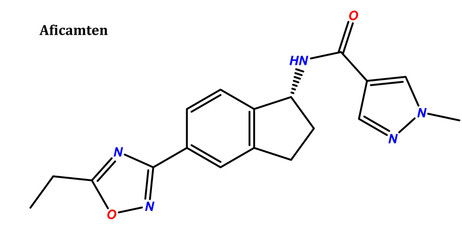 Aficamten is an investigational, oral, small molecule cardiac myosin inhibitor being developed for the treatment of obstructive hypertrophic cardiomyopathy (HCM)
