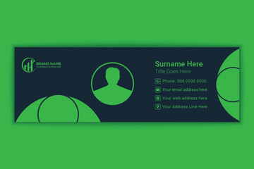 Email signature design