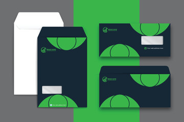 Envelope Design Template set