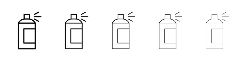Spray can icon for mobile concept and web design.