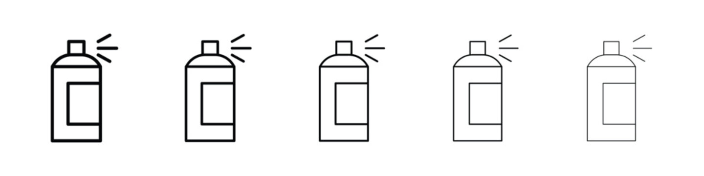Spray can icon for mobile concept and web design.