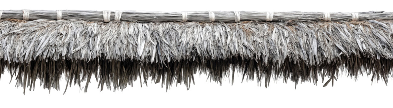 Gray, textured fringe