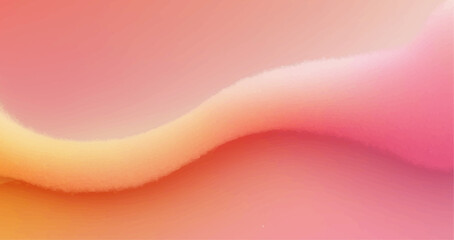 Abstract colourful background with flowing wave patterns and a vibrant blend of orange and pink hues, ideal for modern web design or artistic illustration