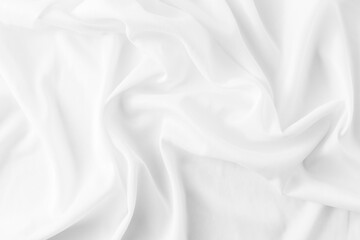 Obraz premium Soft White Fabric Texture for Elegant Background Design and Decoration