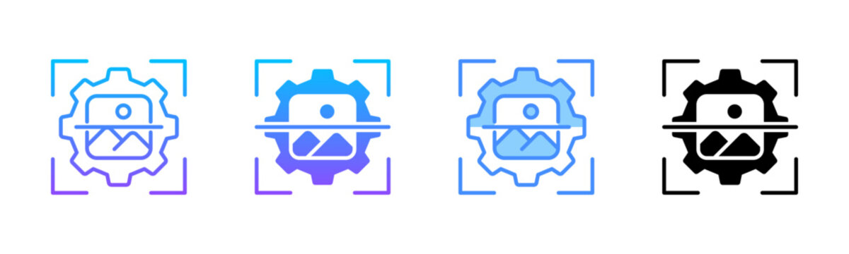 Image Processing Multi Style Icon Set