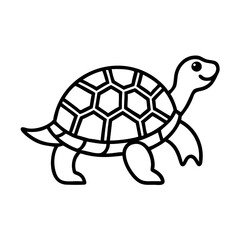 Sitting turtle icon 