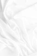 Elegant White Fabric Background for Textures and Fashion Designs