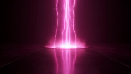 Pink energy vortex - Powered by Adobe