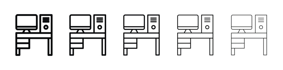 Workspace icon for mobile concept and web design.