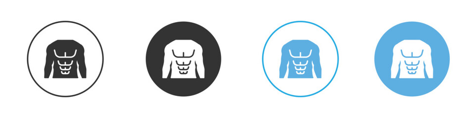 Abs icon Logo Template Design set