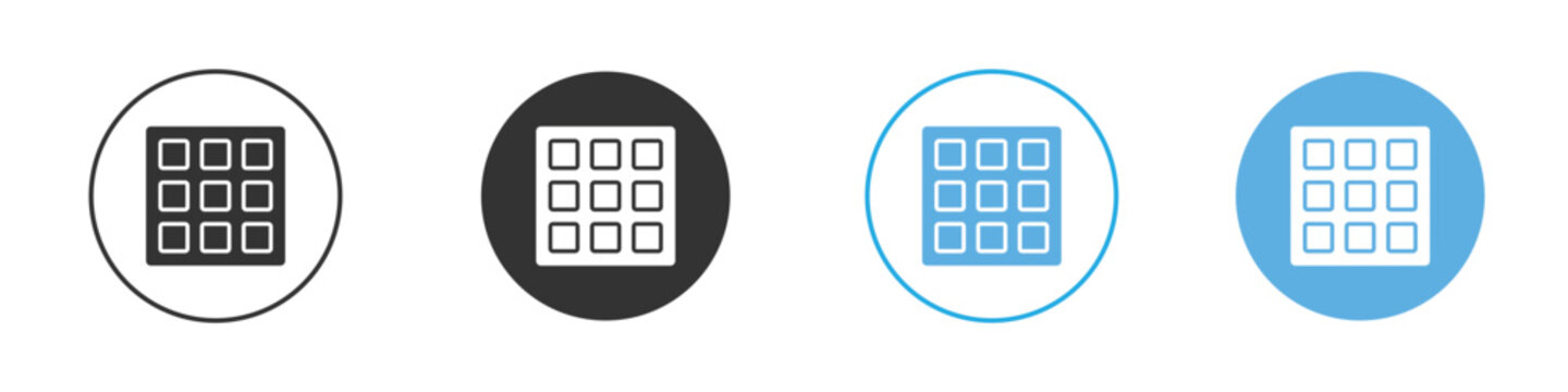 Apps icon Logo Template Design set