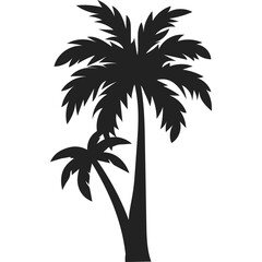 Fototapeta premium Palm Tree Silhoutte