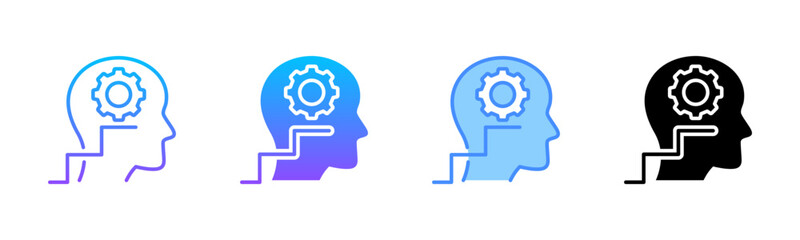 Skill Multi Style Icon Set