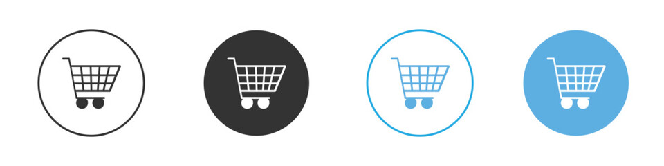 Cart icon Logo Template Design set