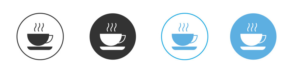 Coffee icon Logo Template Design set
