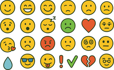 Fototapeta premium Single high resolution icon design in cmyk featuring various colors and fonts like helvetica and courier