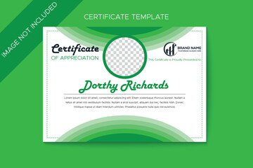 Professional modern creative certificate frame design