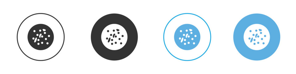 Leukemia icon Logo Template Design set