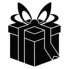 Beautifully Wrapped Gift Box Icon A Perfect Present Illustration