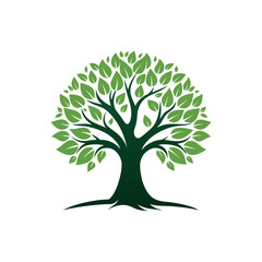 Natural Tree Logo Design