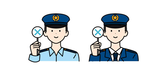 男性警察官2 だめ