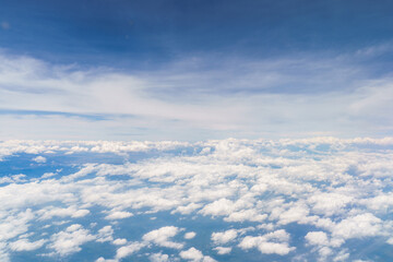 Nubes desde el avión