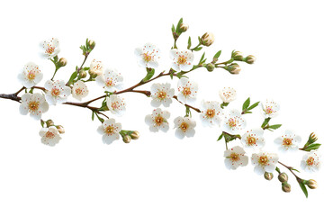 Obraz premium High-resolution waxflower bouquet PNG on transparent background for seamless floral cutouts, wedding invitations and digital design projects