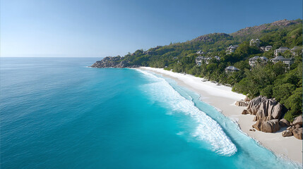 Luxurious Beachfront Villas on Seychelles Island Paradise