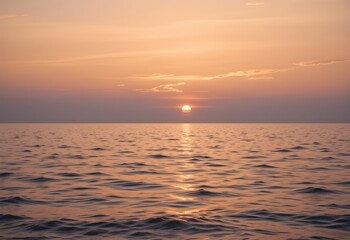 Obraz premium sunset over the sea