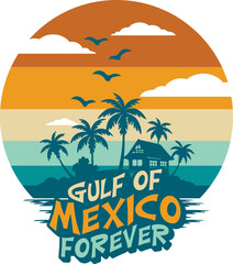 Gulf of Mexico Forever Funny Svg Design