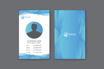 Fototapeta premium Professional modern clean minimal business card or visiting card design