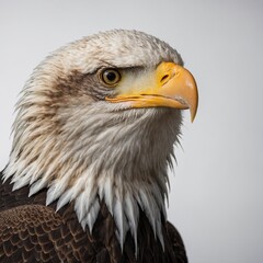 Naklejka premium american bald eagle