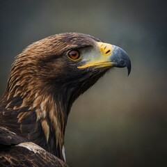 Obraz premium golden eagle portrait