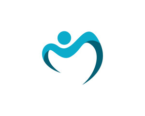 Dental logo Template vector illustration