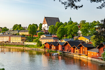 Obraz premium the old town of porvoo