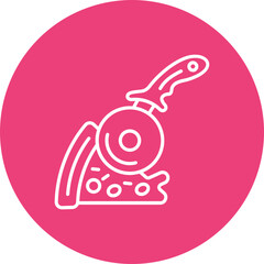 Pizza cutting Icon
