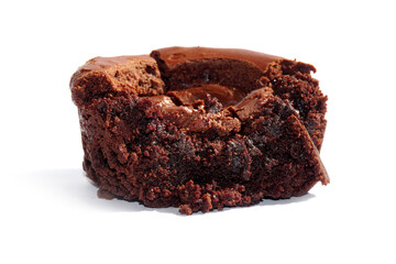 Soft chocolate lava brownie with a rich, crispy texture contrasting with the melt-in-your-mouth...