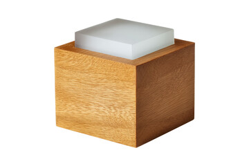 Frosted glass studio aesthetic