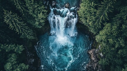 panoramic view of the beautiful green jungle, green nature view, green nature in the forest