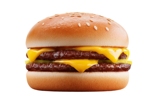 Cheeseburger delight png art