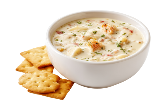 Cozy seafood chowder comfort