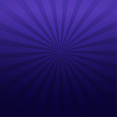 Radial sunburst background in deep purple gradient with glowing rays for abstract and dynamic designs